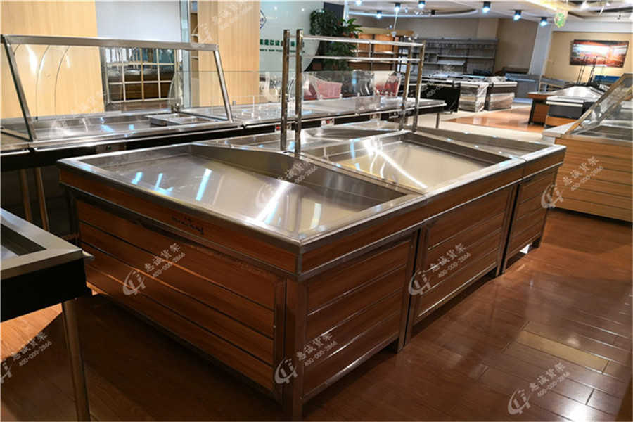 生鲜货架摆放图片