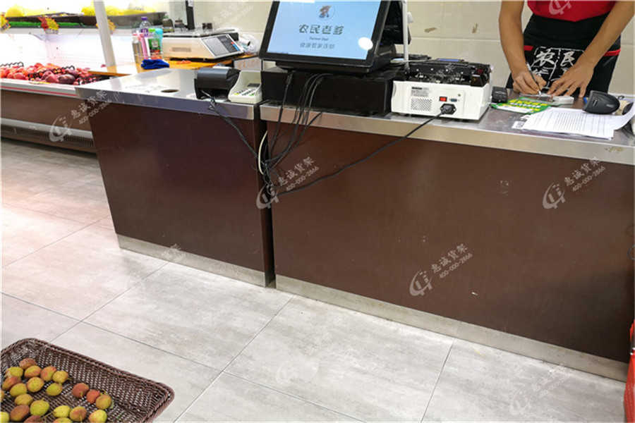 广州农民老爹超市收银台