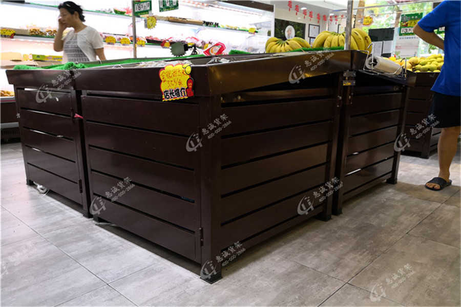 茂名众成超市果蔬货架图片1-3