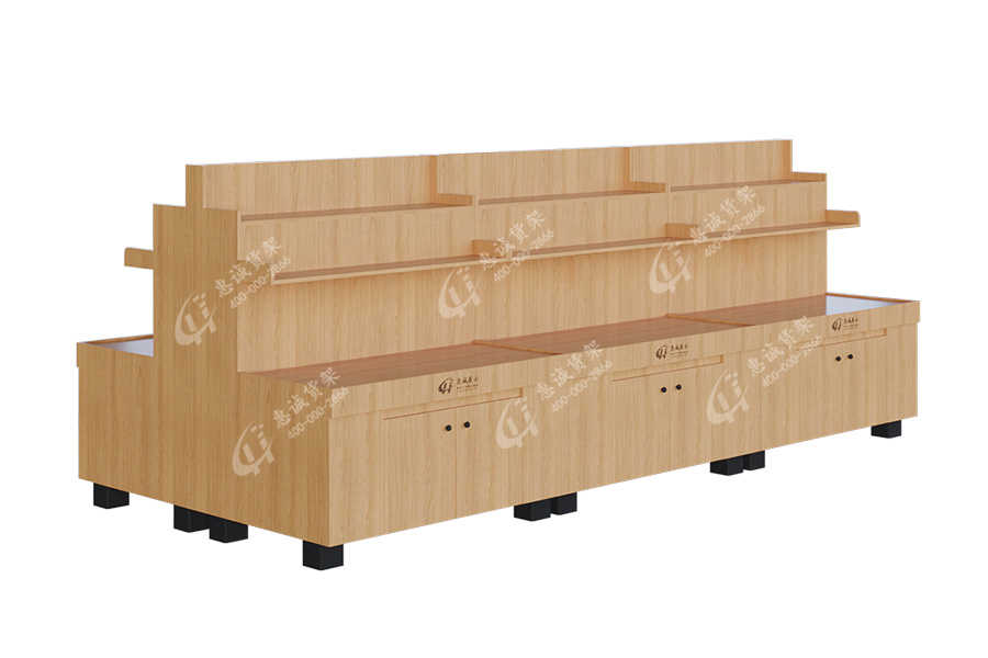 惠诚品字中岛散装零食货架-PZLC款