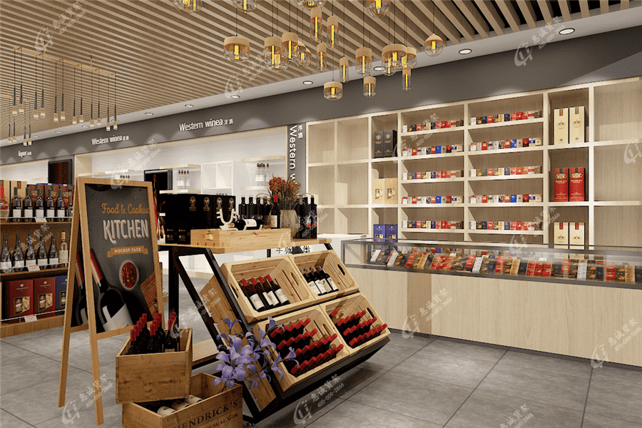 广州百特红酒店货架