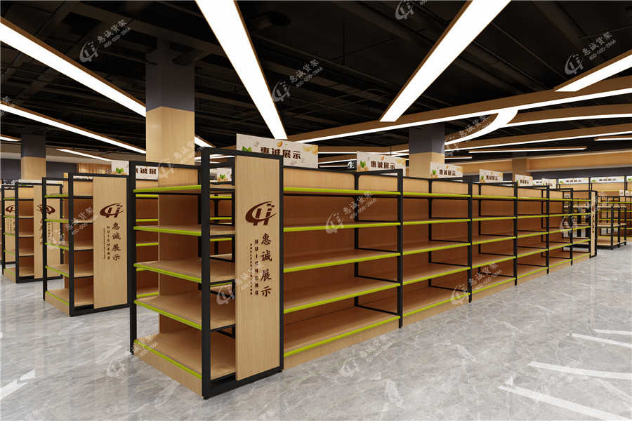 惠诚便利店货架展示