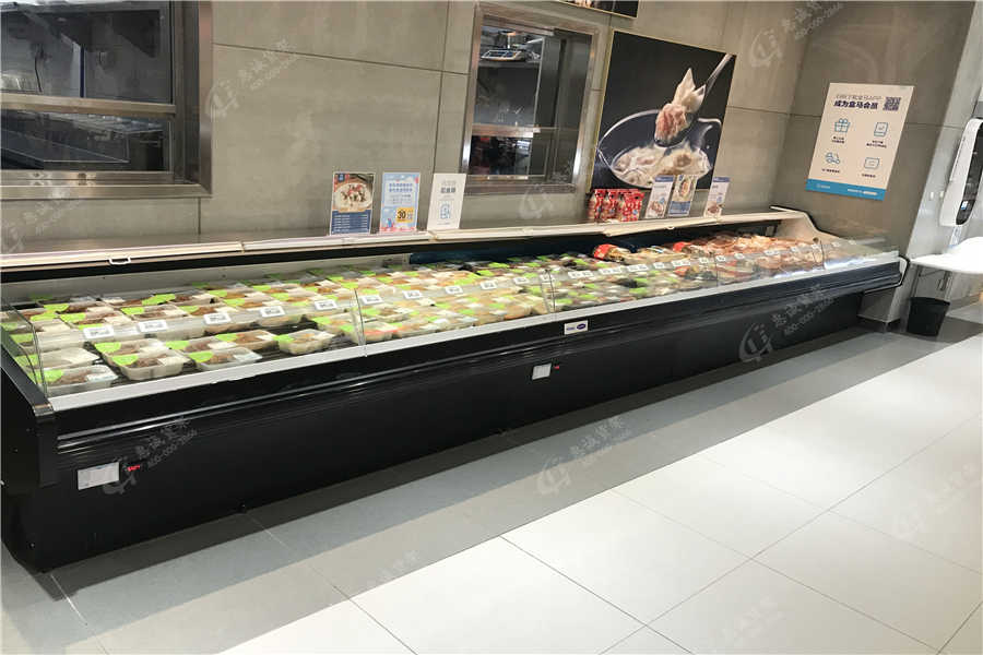 生鲜货架摆放图片