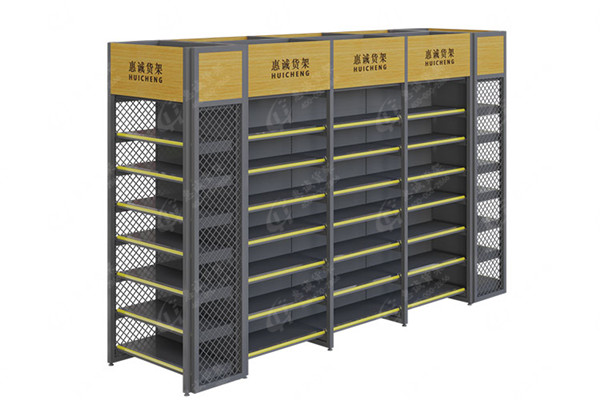 钢木超市货架-带网格图片1-6