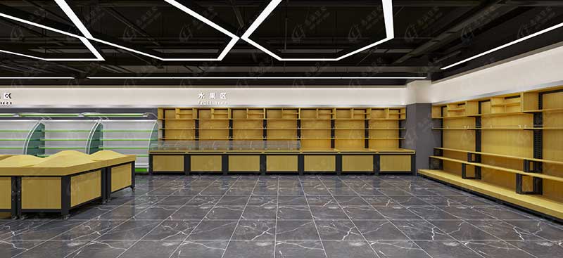 生鲜超市水果区