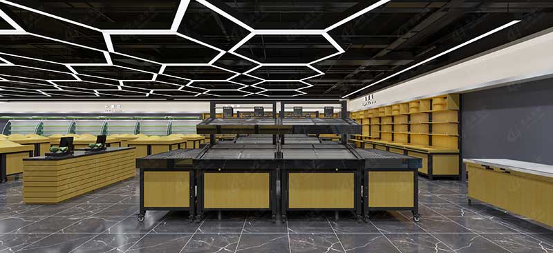 生鲜超市蔬菜区