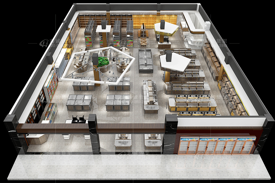 广州惠诚超市货架效果图片1-8