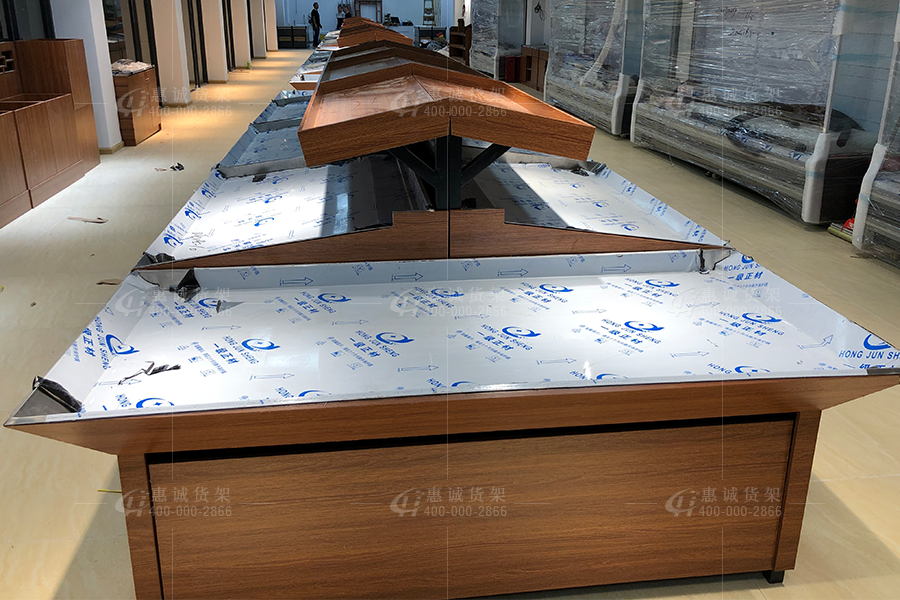 深圳云谷生鲜店货架图片1-4